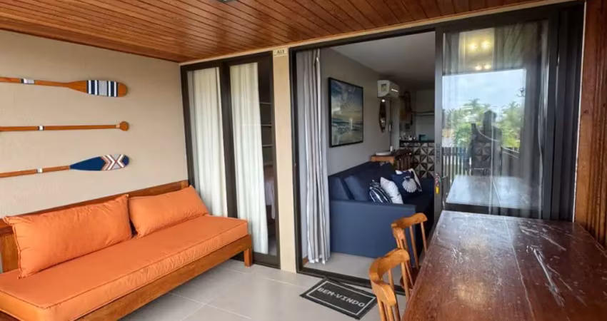 Apartamento 2 suítes mobiliado, nascente em itacimirim
