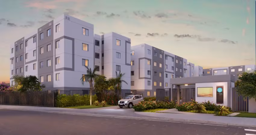 Apartamentos 2 quartos em condomínio fechado próximo ao park shopping em guaratiba