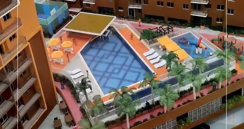 Apartamentos 67m² 3 quartos com suíte, varanda, condomínio com área de lazer próximo ao top shopping em nova iguaçu
