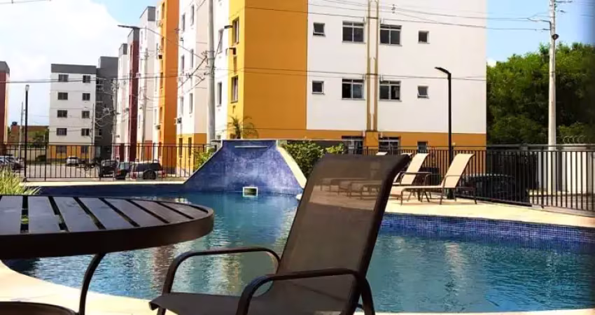 Apartamentos 48m² 2 quartos, bairro planejado em condomínio com área de lazer em duque de caxias