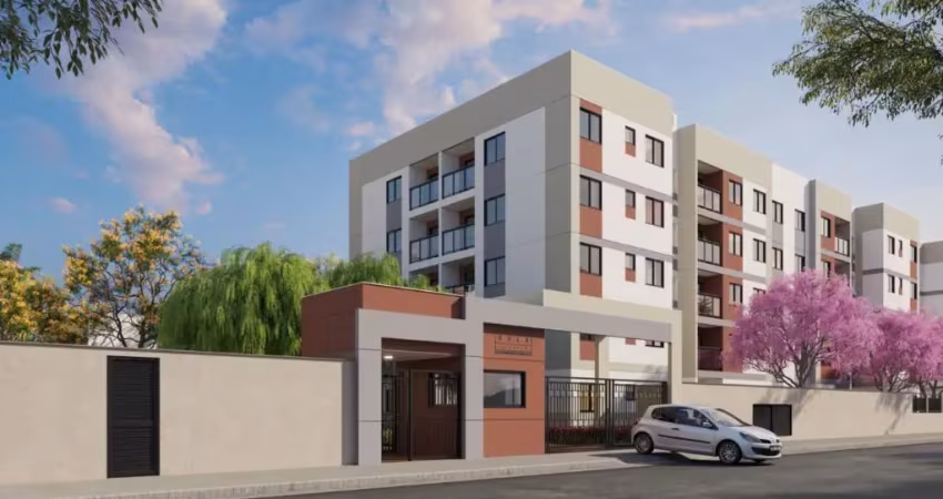 Apartamentos 48m² 1 quarto com vaga, varanda, condomínio a 400 metros da praia no recreio