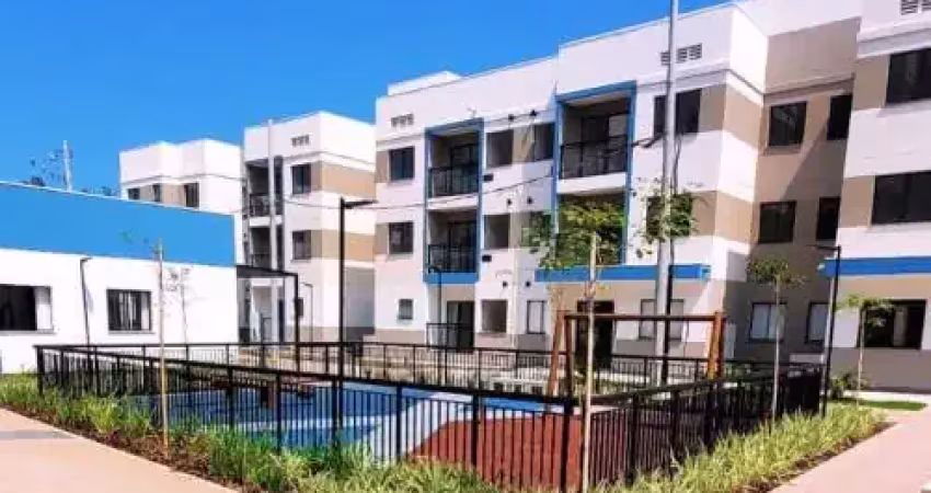 Apartamentos 52m² 2 quartos com varanda, suíte, 1 vaga, condomínio fechado a 1km da praia no recreio
