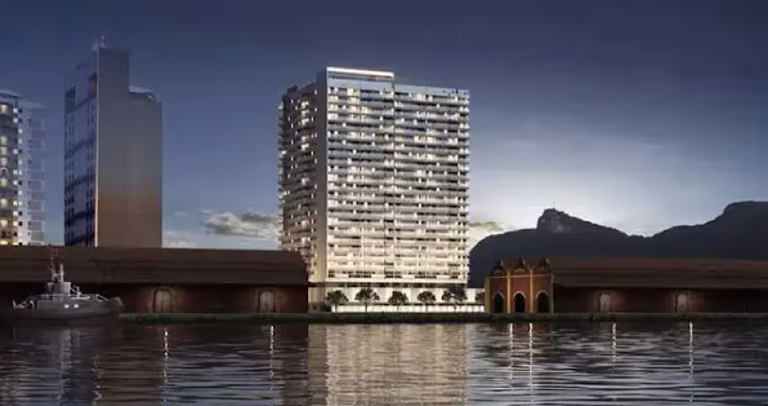 Apartamentos 60m² 2 quartos com suíte, varanda gourmet, 1 vaga para carro, condomínio com área de lazer na cobertura no bairro santo cristo