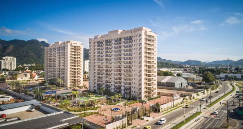 Apartamentos 64m² 2 quartos com suíte, varanda gourmet, condomínio com infraestrutura completa na barra da tijuca