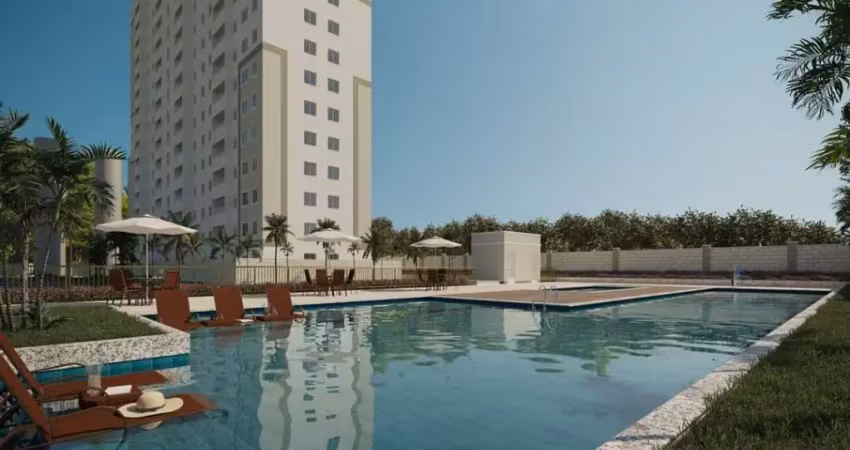 Apartamentos 2 quartos com varanda, opção de garden, condomínio fechado e área de lazer em jardim primavera/duque de caxias