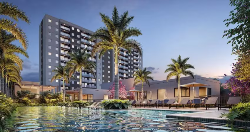 Apartamentos 52m² 2 quartos, 1 suíte, varanda, condomínio fechado, área de lazer na barra olímpica