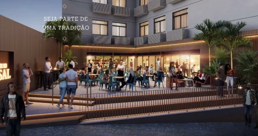 Belíssimos studios 1 quartos 26m², com varanda, condomínio fechado e área de lazer no 1º retrofit do porto maravilha