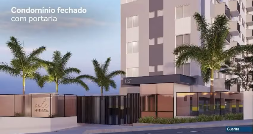 Apartamentos 45m² 2 quartos com varanda, sem vaga, condomínio fechado e área de lazer no cachambi