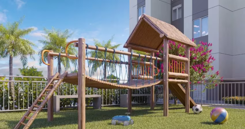 Apartamentos 2 quartos, área de lazer, condomínio fechado na pavuna