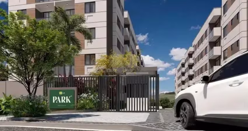 Apartamento 44m² 2 quartos com varanda, sem vaga, condomínio fechado com área de lazer na freguesia