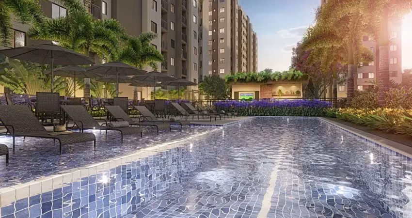 Apartamentos 2 quartos com varanda, sem vaga, condomínio fechado, área de lazer em jacarepaguá