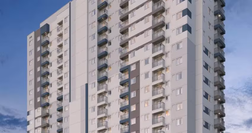 Apartamentos 2 quartos com varanda, sem vaga, condomínio fechado e área de lazer em irajá