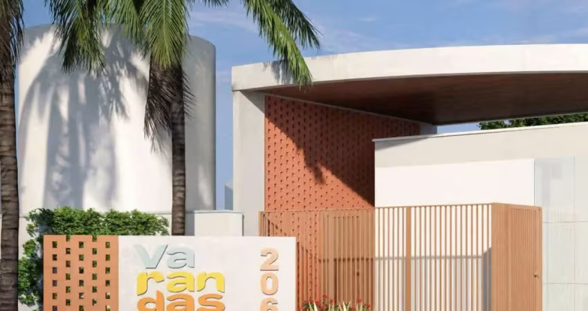 Apartamentos 44m² 2 quartos com varanda, condomínio fechado, área de lazer próximo ao west shopping em campo grande