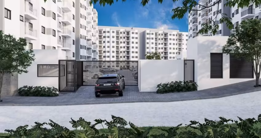 Lançamento de apartamentos 57m² 3 quartos com varanda, 1 suíte, 1 vaga para carro, condomínio fechado e área de lazer em campo grande