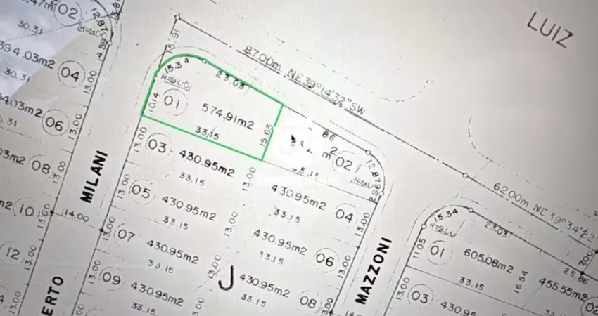 Terreno à venda na Chácara Areal, Indaiatuba 