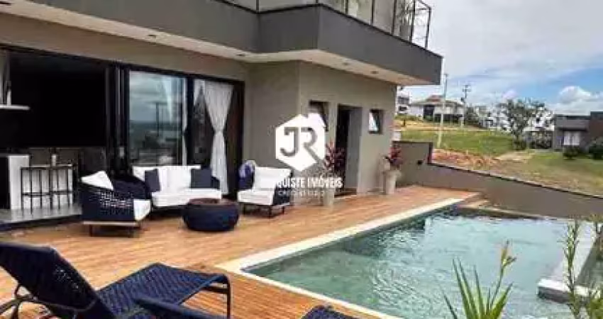 Maravilhoso sobrado à venda em condomínio fechado na cidade de paranapanema, com uma represa privilegiada