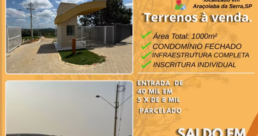 Terrenos Limpos e planos, para sua chacara!!!
