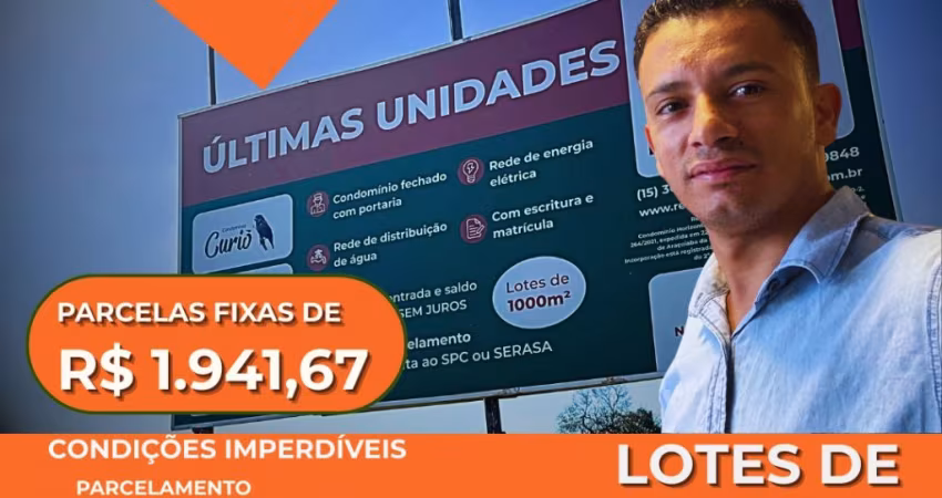 TERRENOS 100% APROVADO NA PREFEITURA