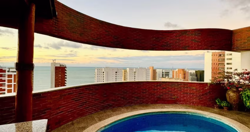 Cobertura Duplex no Meireles, 540m, Piscina Exclusiva
