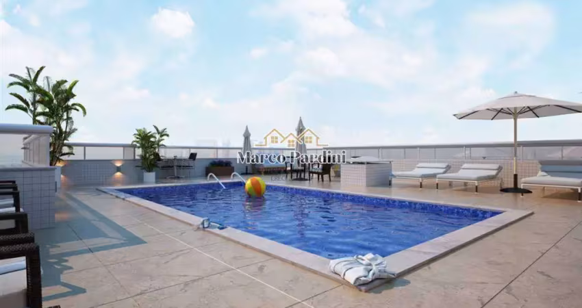 Apartamento 2 quartos com suíte 160m da praia- tupi