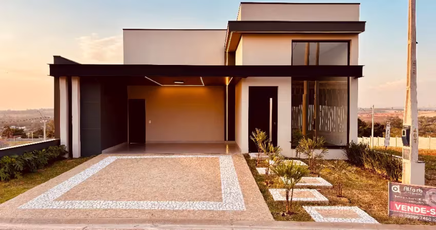 Casa nova à venda em condomínio com 3 suítes em jaguariuna com 170m.