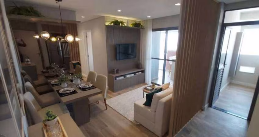 Apartamento na Barra Funda de 67 M² com 2 dormitórios, 2 vagas e varanda gourmet.