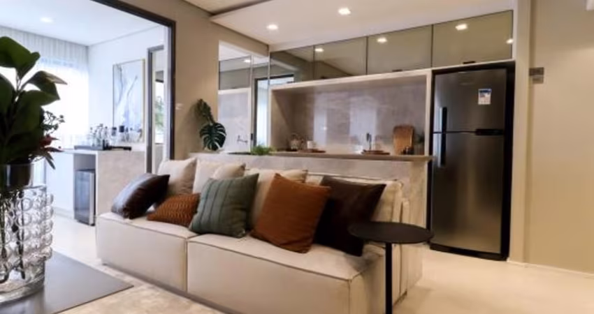 Apartamento pronto de 74 M² com 3 dormitórios e 2 vagas de garagem.