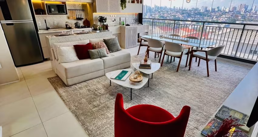 Apartamento pronto de 79 M2 com 3 dormitórios na Nova Klabin