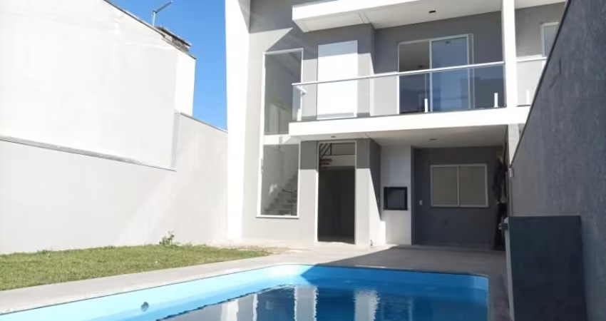 EXCELENTE SOBRADO ALTO PADRÃO EM GUARATUBA COM PISCINA (BREJATUBA)