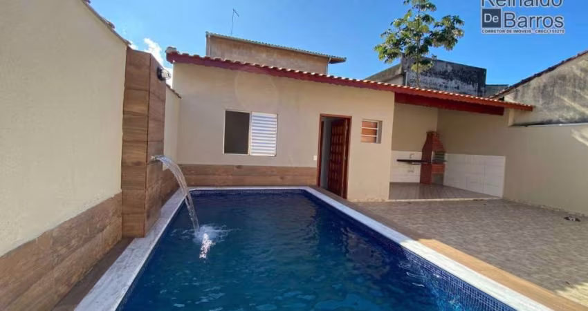 Casa com 2 dormitórios e piscina à venda, por R$ 499.900 - Agenor de Campos - Mongaguá/SP
