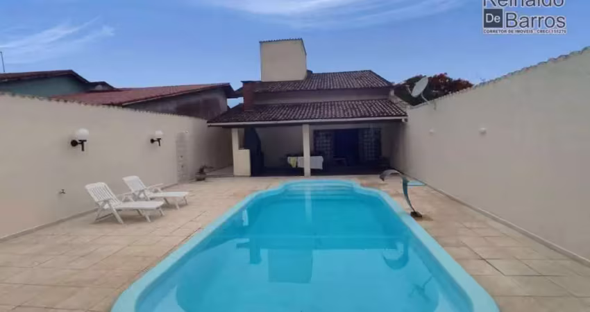 Sobrado com 3 dormitórios e piscina à venda, por r$ 900.000 - nova itanhaém - praia - itanhaém/sp