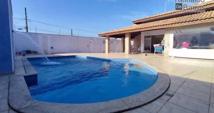 Casa com 6 dormitórios e piscina à venda por r$ 1.200.000 - savoy - itanhaém/sp