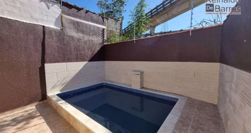 Casa com 3 dormitórios à venda, 80 m² por R$ 390.000 - Vera Cruz - Mongaguá/SP