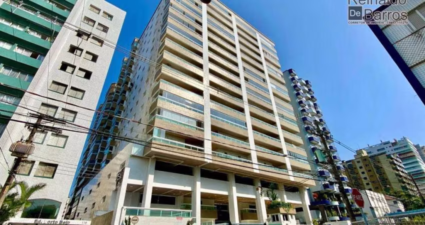 Apartamento com 3 dormitórios à venda, 118 m² por R$ 830.000 - Vila Guilhermina - Praia Grande/SP