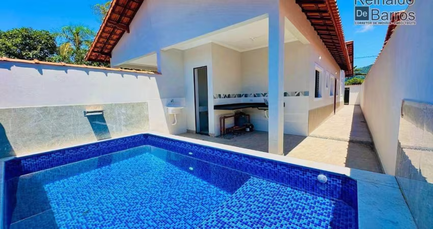 Casa com 3 dormitórios à venda, 72 m² por R$ 429.900,00 - Balneário Campos Eliseos - Itanhaém/SP