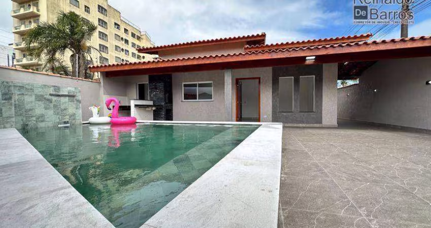 Casa com 3 dormitórios à venda, 96 m² por R$ 690.000,00 - Vila Atlântica - Mongaguá/SP