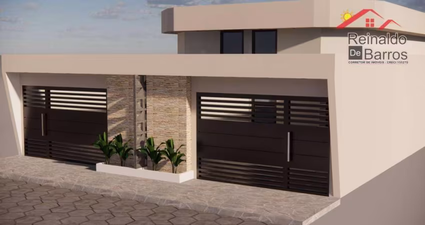 Casa com 2 dormitórios à venda, 75 m² por R$ 380.000,00 - Estância Balneária Tupy - Itanhaém/SP