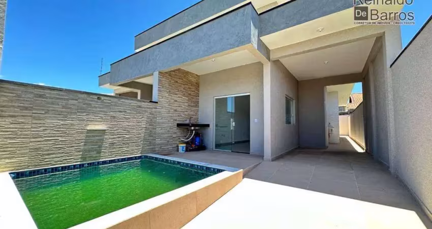Casa com 3 dormitórios à venda, 87 m² por r$ 450.000 - balneário são joão batista ii - peruíbe/sp