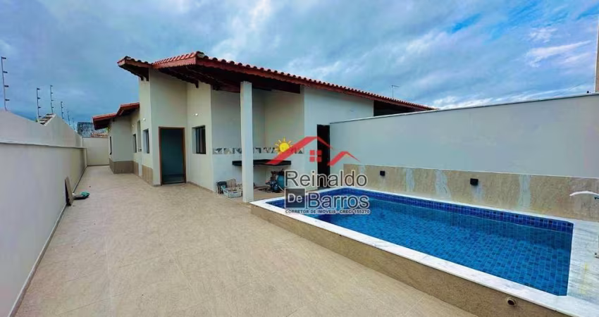 Casa com 3 dormitórios à venda, 75 m² por R$ 474.900,00 - Jardim Bopiranga - Itanhaém/SP