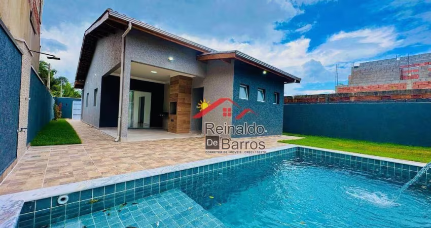 Casa com 3 dormitórios à venda, 96 m² por R$ 680.000,00 - Jd das Palmeiras - Itanhaém/SP