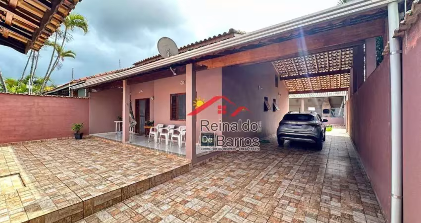 Casa com 3 dormitórios à venda, 126 m² por R$ 570.000,00 - Jardim Regina - Área Verde - Itanhaém/SP