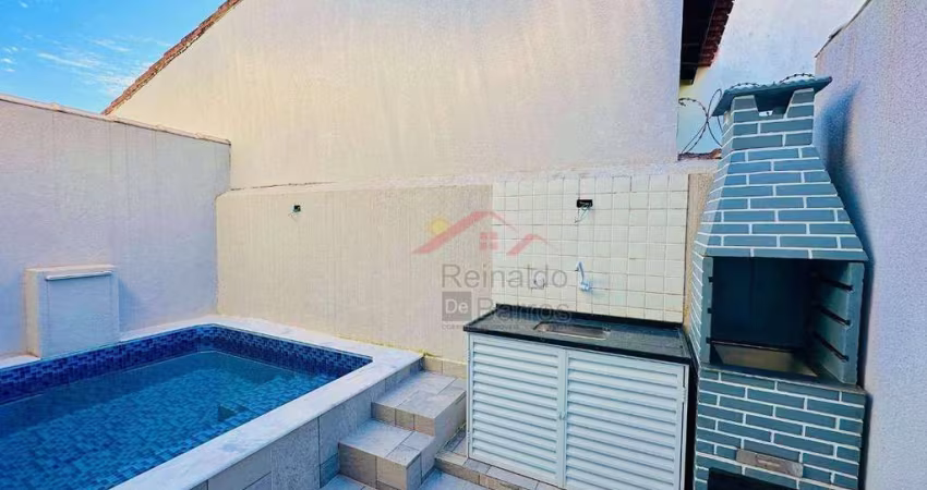 Casa com 2 dormitórios à venda, 44 m² por R$ 270.000,00 - Cibratel II - Itanhaém/SP