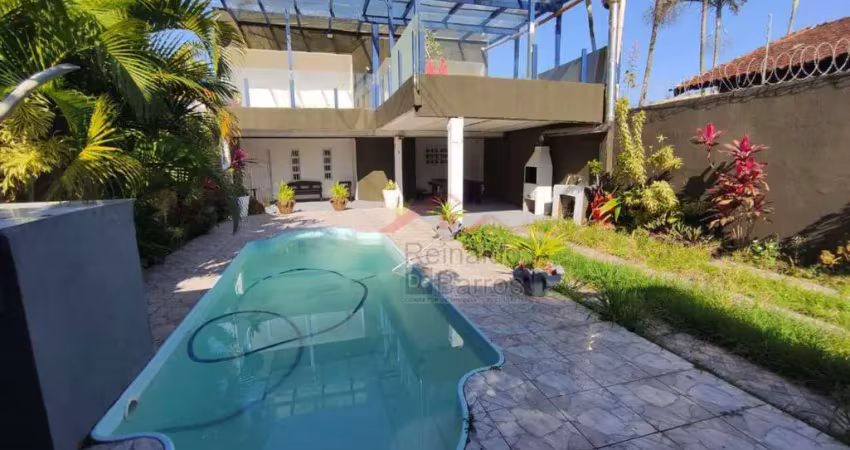 Casa com 3 dormitórios, 180 m² - venda por r$ 550.000,00 ou aluguel por r$ 2.700,00/mês - vila verde mar - itanhaém/sp