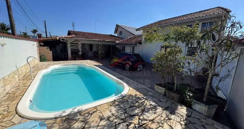 Casa com 5 dormitórios à venda por r$ 470.000,00 - jardim suarão - praia - itanhaém/sp