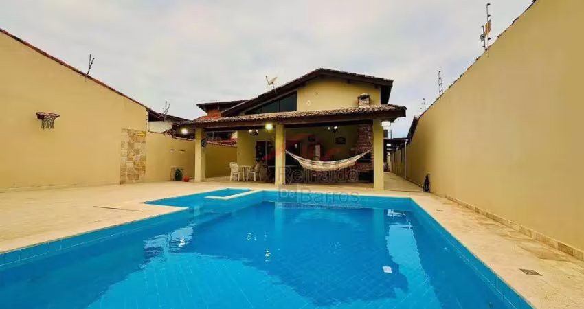 Casa com 3 dormitórios, 166 m² - venda por r$ 1.100.000,00 ou aluguel por r$ 5.500,00/mês - cibratel ii - itanhaém/sp