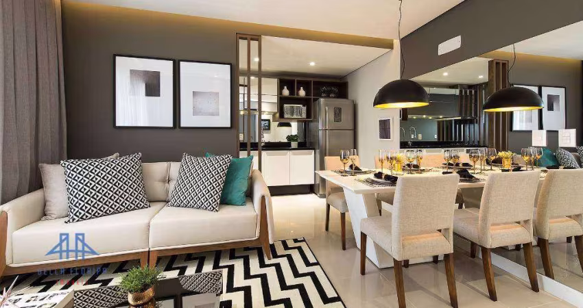 Apartamento com 2 dormitórios à venda, 75 m² por R$ 949.500,00 - Itacorubi - Florianópolis/SC