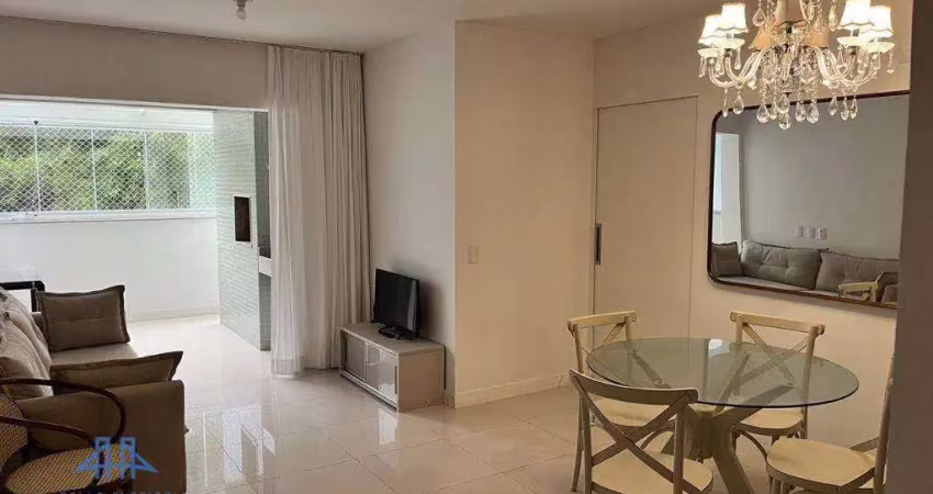 Apartamento com 3 dormitórios para alugar, 101 m² por r$ 7.110,00/mês - córrego grande - florianópolis/sc
