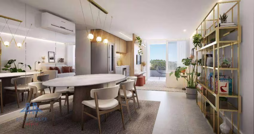 Apartamento com 2 dormitórios à venda, 71 m² por R$ 898.723,76 - João Paulo - Florianópolis/SC