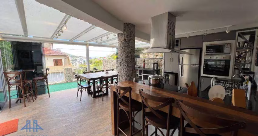 Casa com 3 dormitórios à venda, 230 m² por r$ 1.915.000,00 - pantanal - florianópolis/sc