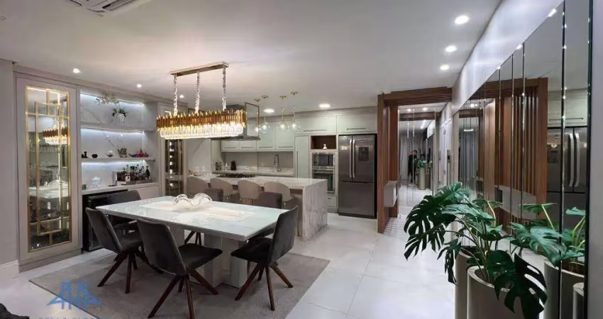 Apartamento à venda, 150 m² por r$ 2.600.000,00 - campinas - são josé/sc